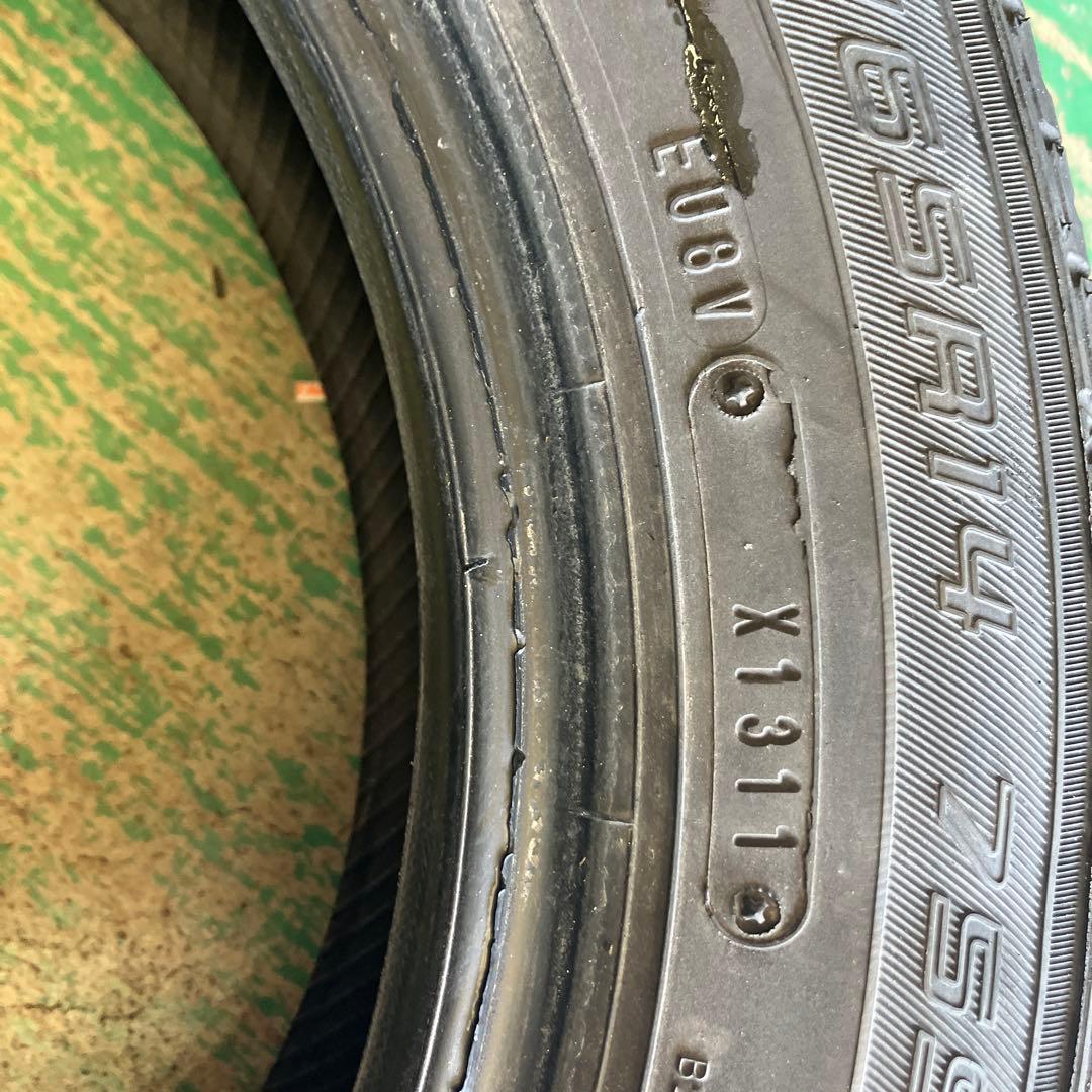 DUNLOP 155/65R14 ENASAVE EC202 ４本バリ山