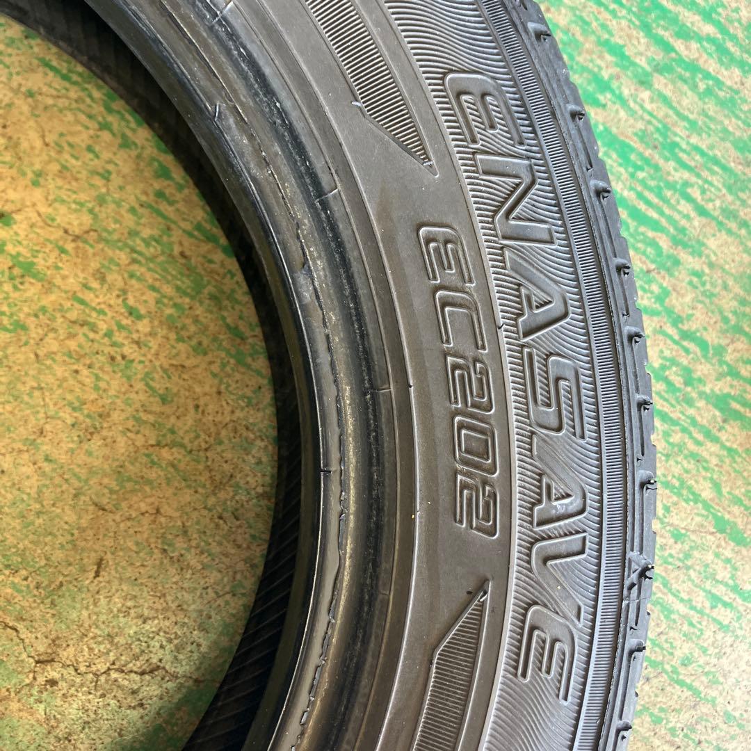 DUNLOP 155/65R14 ENASAVE EC202 ４本バリ山