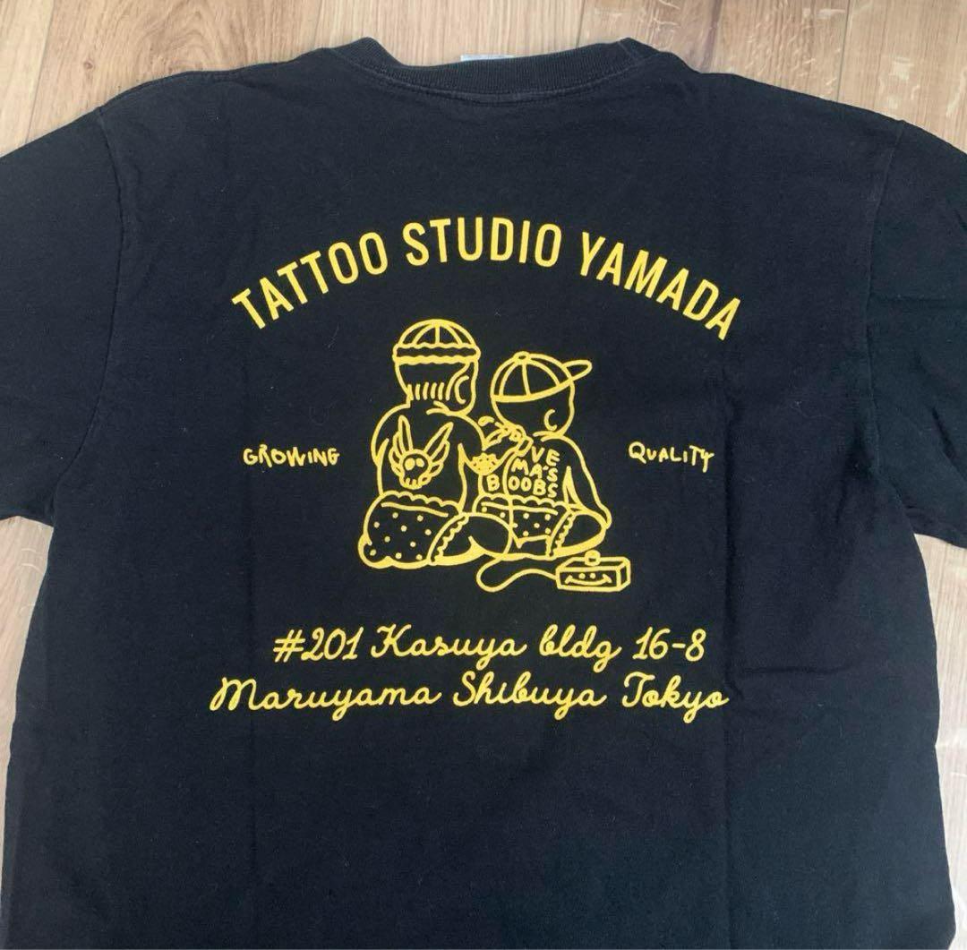 2*v様 タトゥースタジオヤマダ　初期Tシャツ　山田蓮　オモシーチャンネル　Mサ