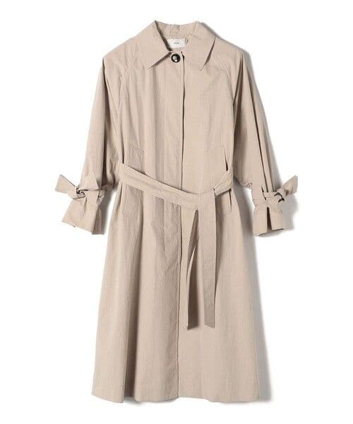 シップス　SHIPS　ロング ステンカラー コート 24SS