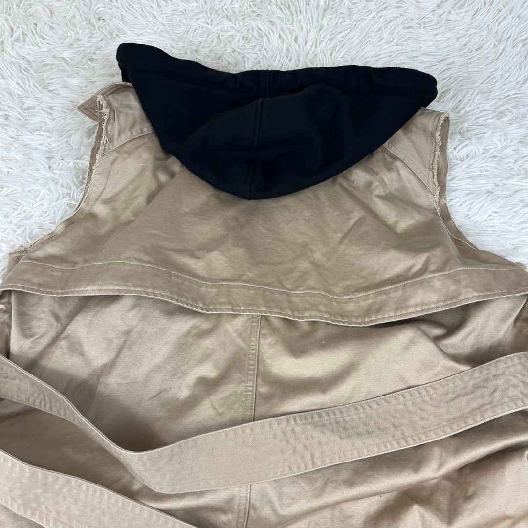 【人気完売品 ✨】ディーゼル DIESEL トレンチベストフードコート