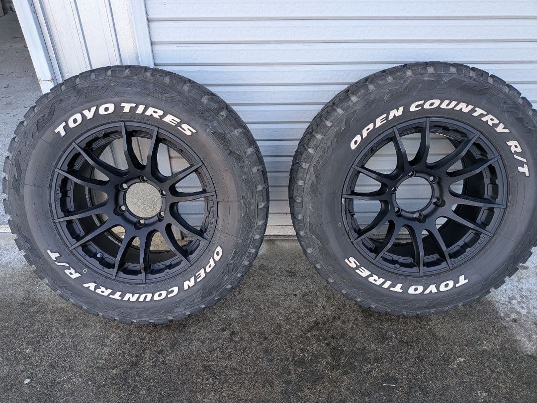 RAYS 57XR-X　265/65R17 トーヨータイヤ　オープンカントリー