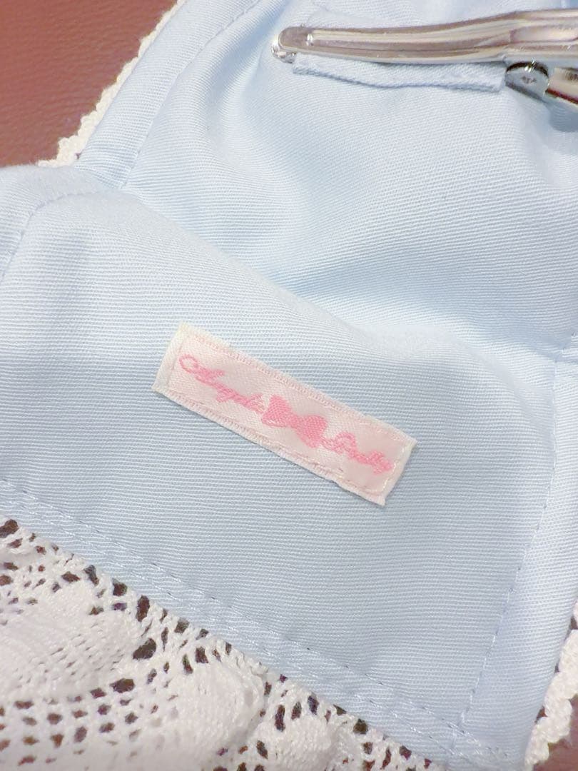 Angelic Pretty Heartヒロインリボンヘッドドレス サックス