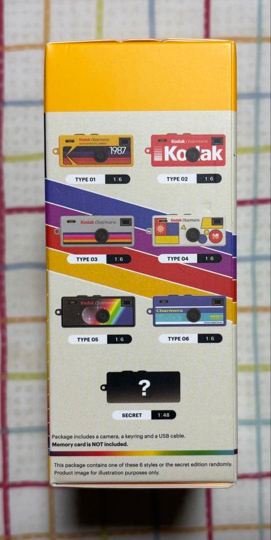 Kodak Charmera 1987 キーチェーン　デジタルカメラ　新品未開封