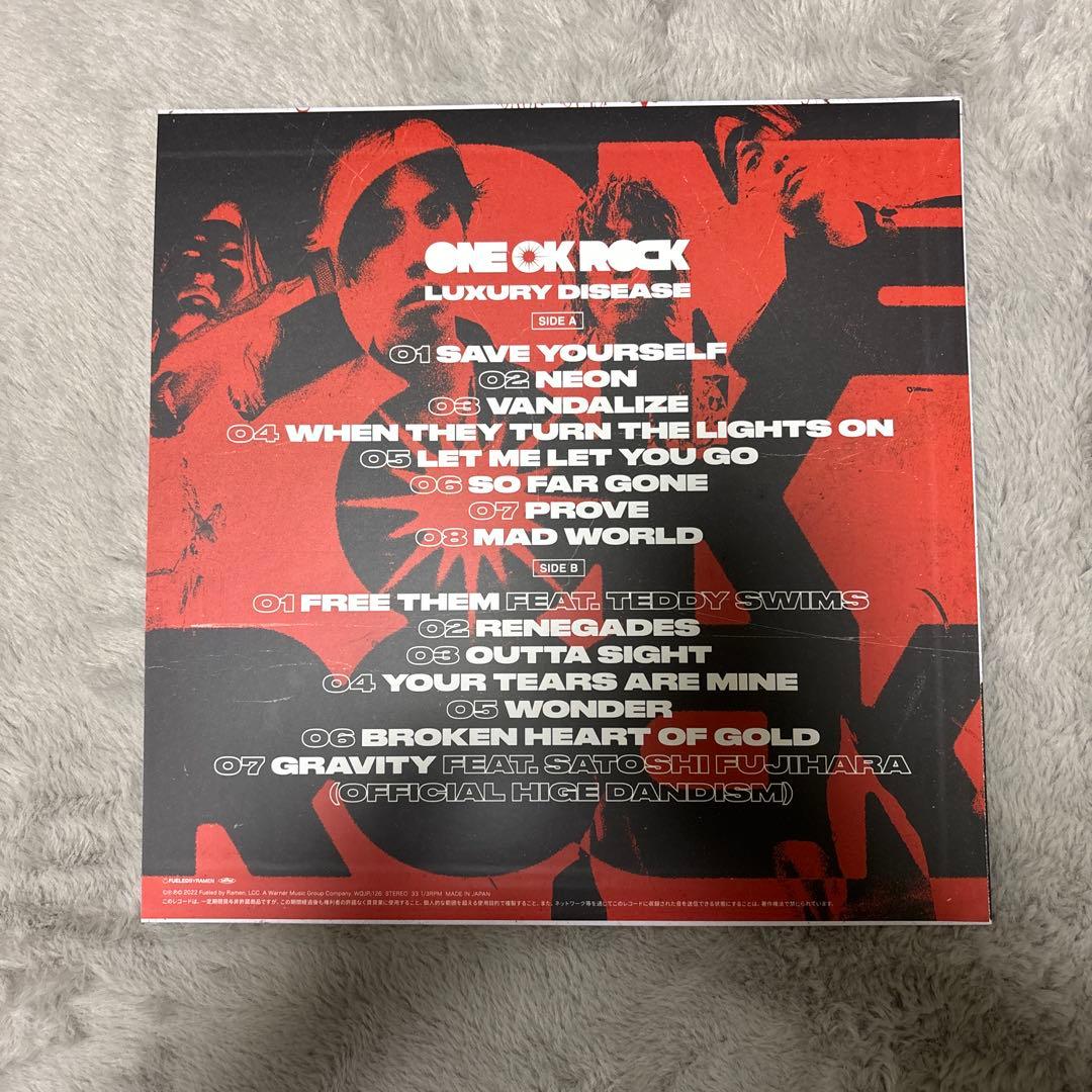 邦楽 ONE OK ROCK LUXURY DISEASE