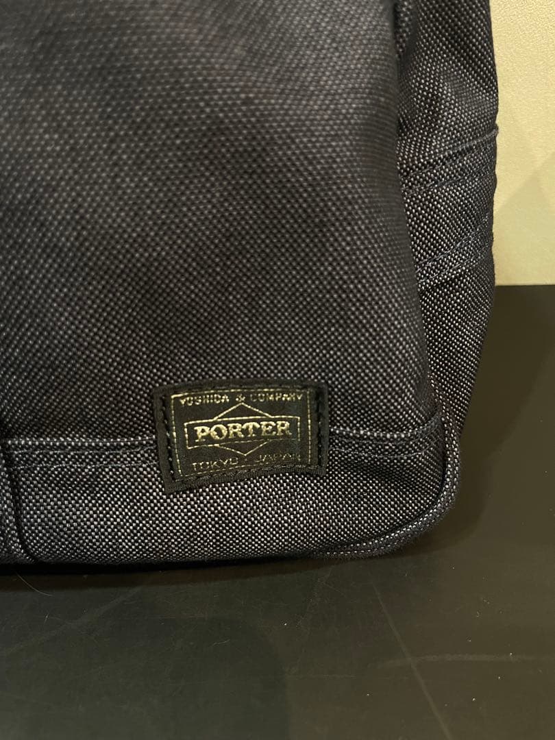 PORTER ボストンバッグ ダークブルー