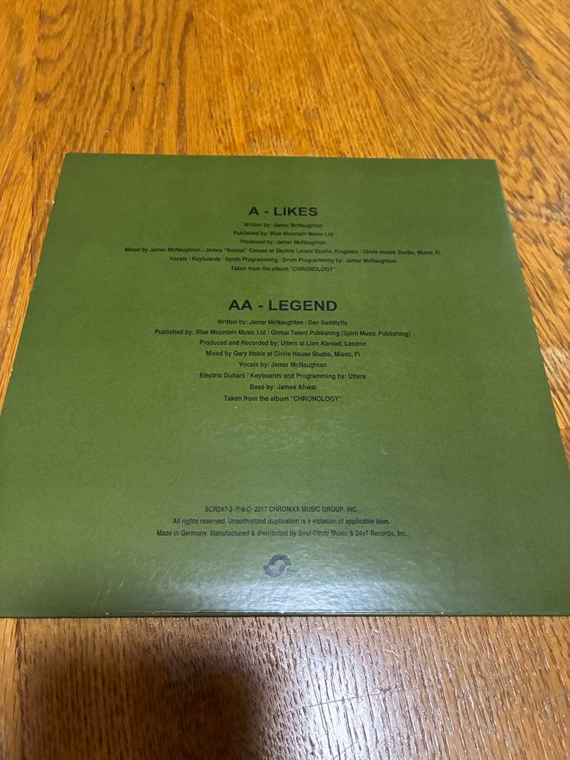 洋楽 chronixx liles legend
