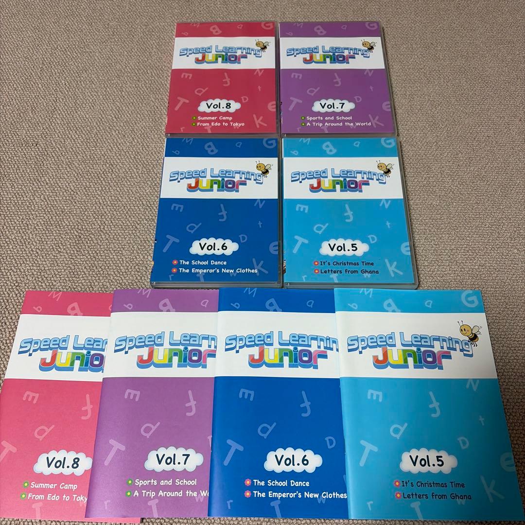 Speed Learning Junior CDセット Vol.1-12
