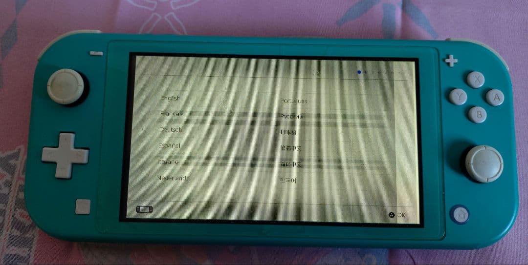 Nintendo Switch Lite ターコイズ 本体　ジャンク品