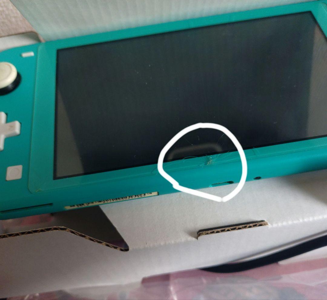 Nintendo Switch Lite ターコイズ 本体　ジャンク品