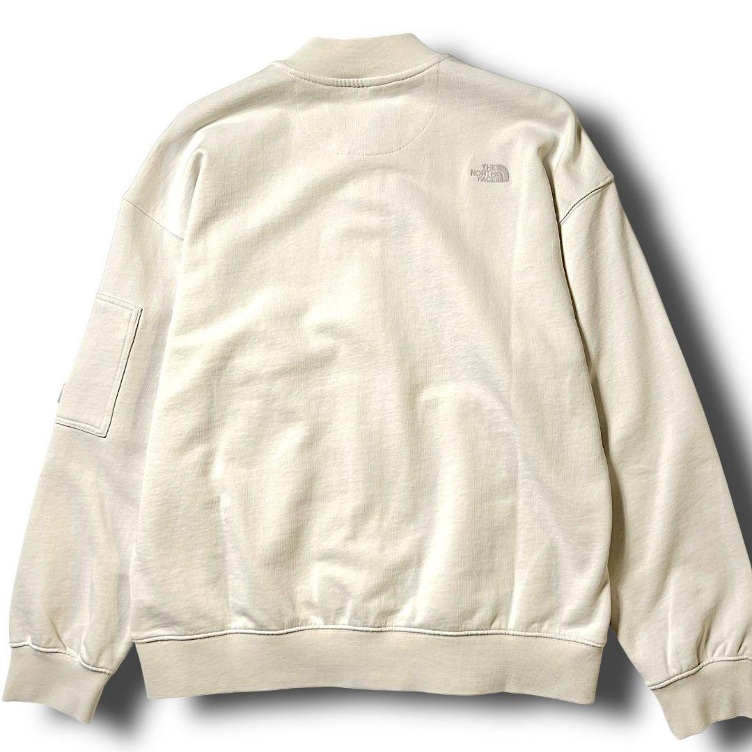 新品 ノースフェイス UNDYED BOMBER ZIP UP ジャケット L