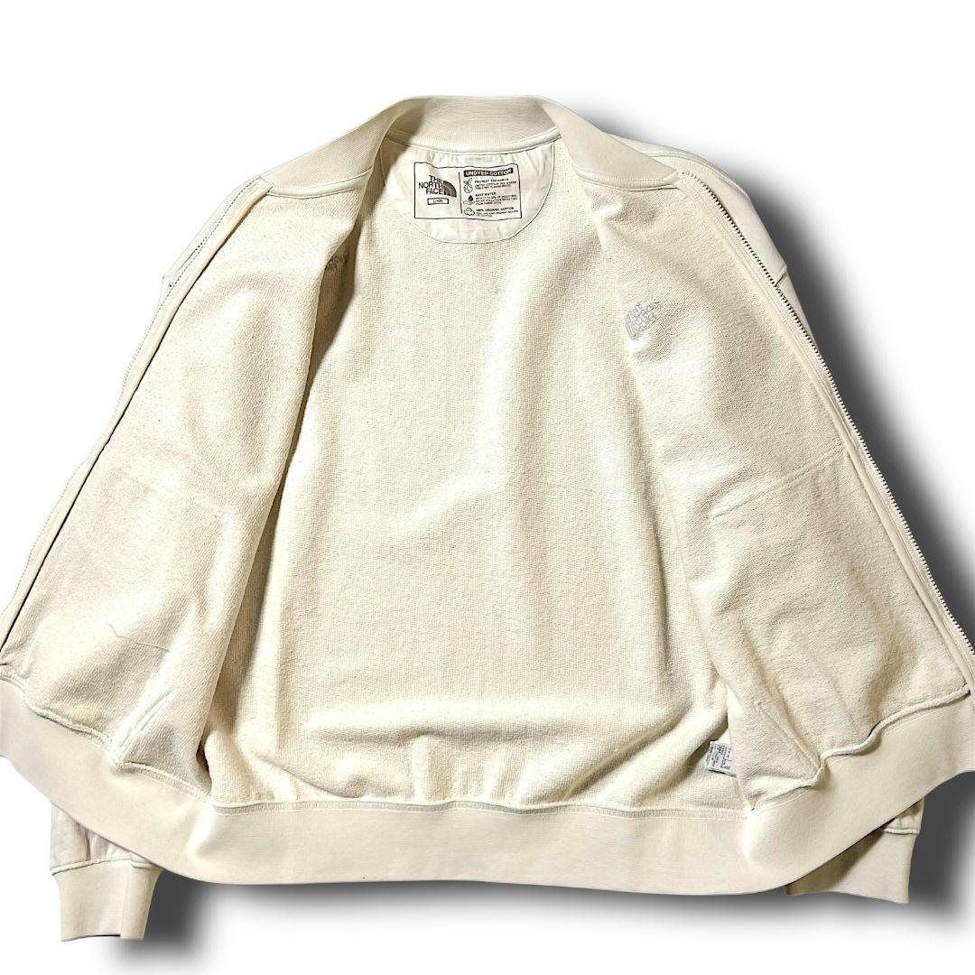 新品 ノースフェイス UNDYED BOMBER ZIP UP ジャケット L