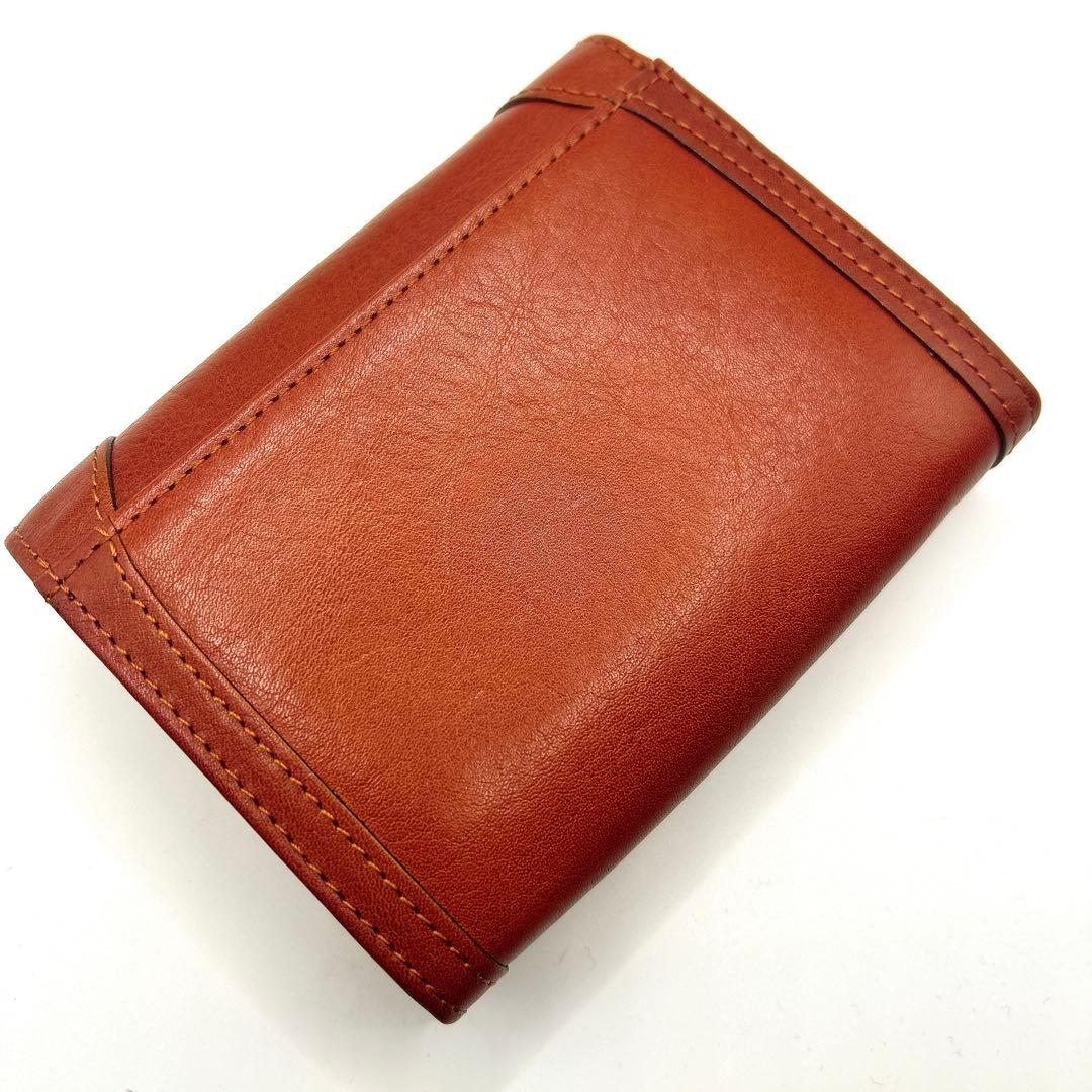 【美品】DAKOTA ダコタ リードクラシック2 二つ折り財布 茶色