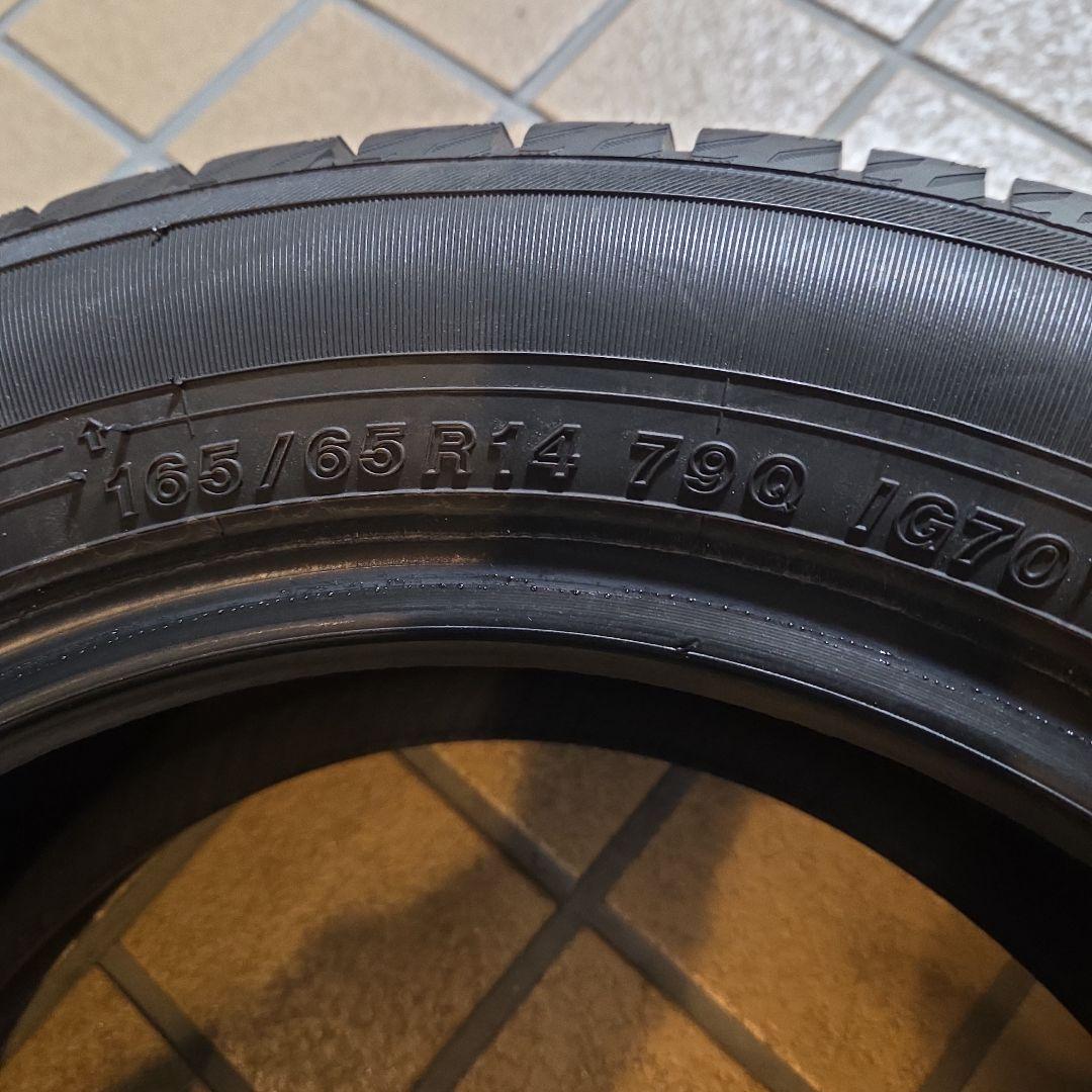 【最終価格！】ヨコハマスタッドレスタイヤ 165/65R14 　４本セット