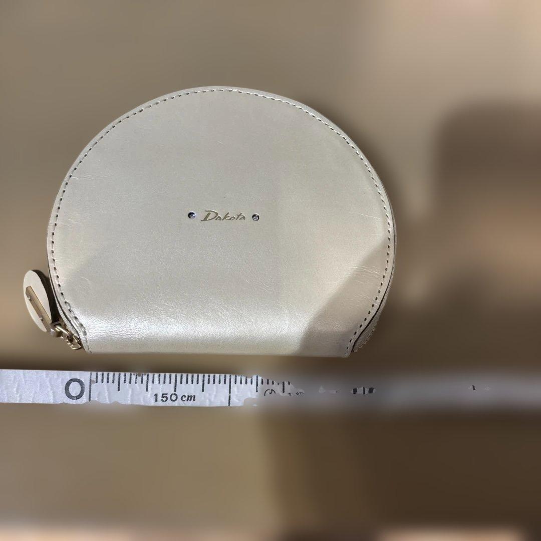美品‼️ダコタ　チェルキオ　ラウンド2つ折り財布