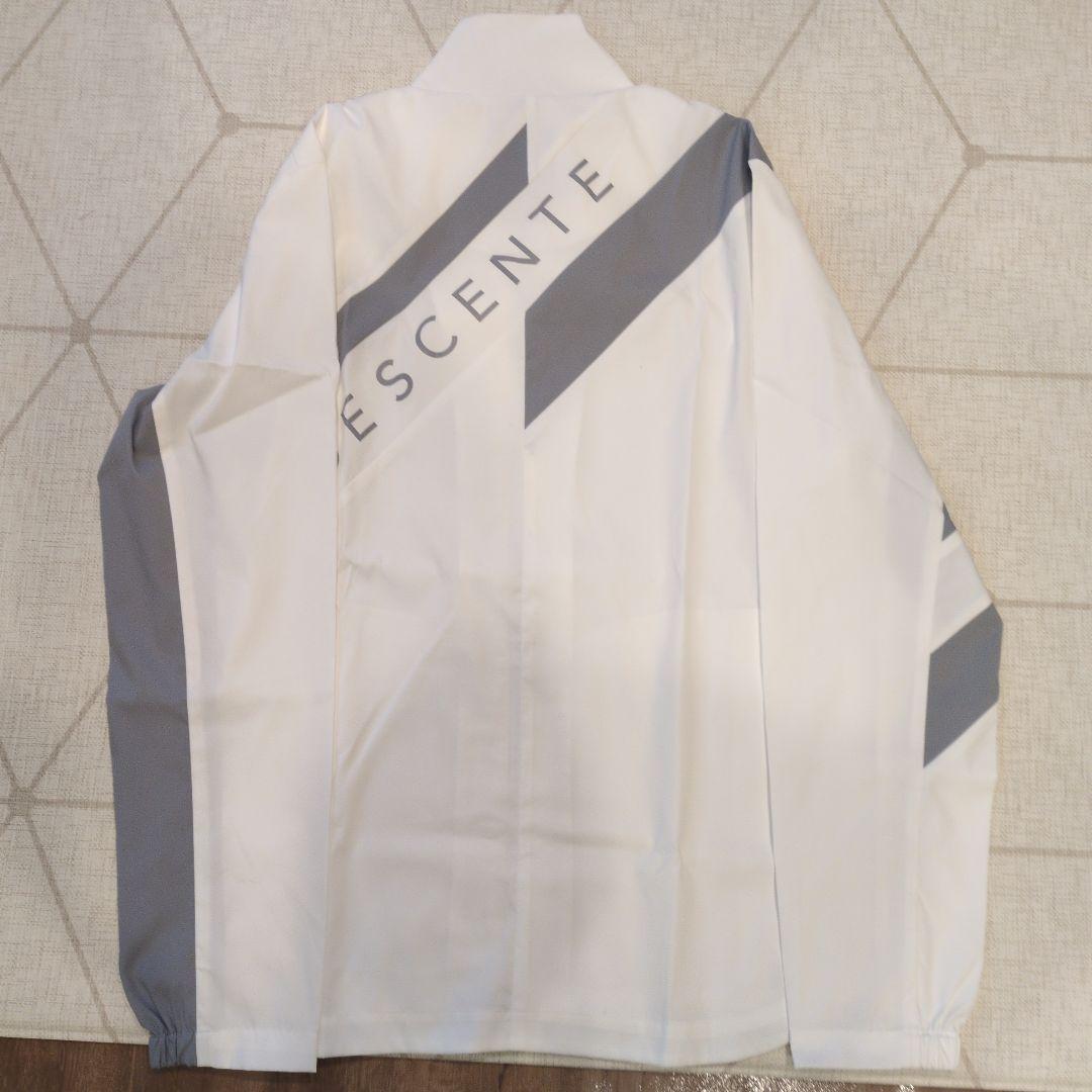 DESCENTE GOLF ジャケット XL ホワイト/グレー