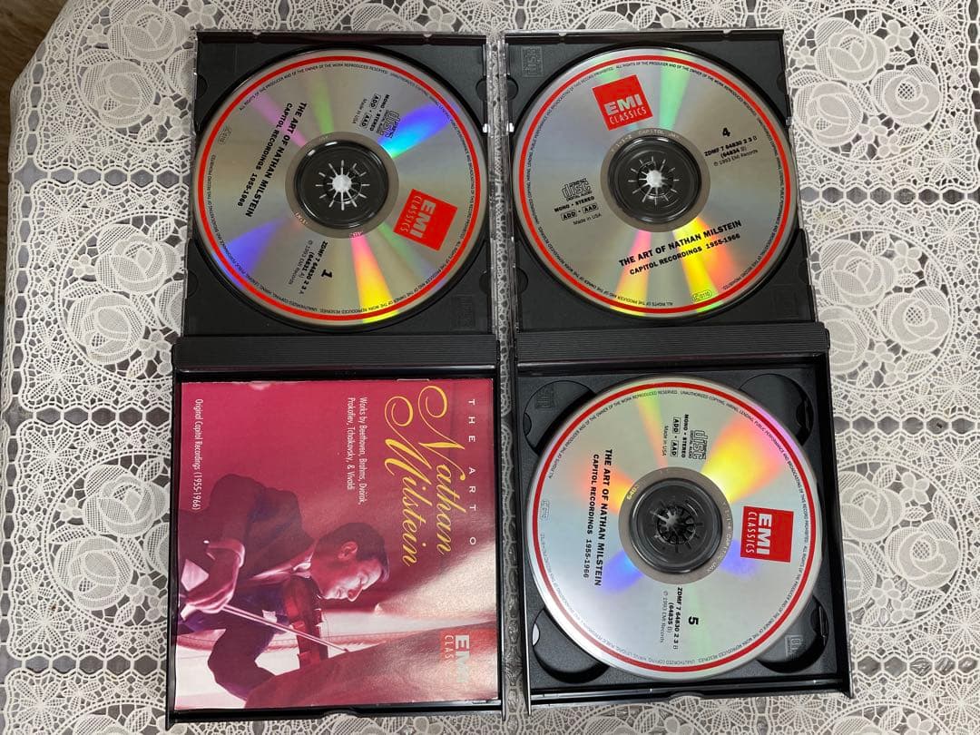 The ART OF Nathan Milstein 6枚組CDセット