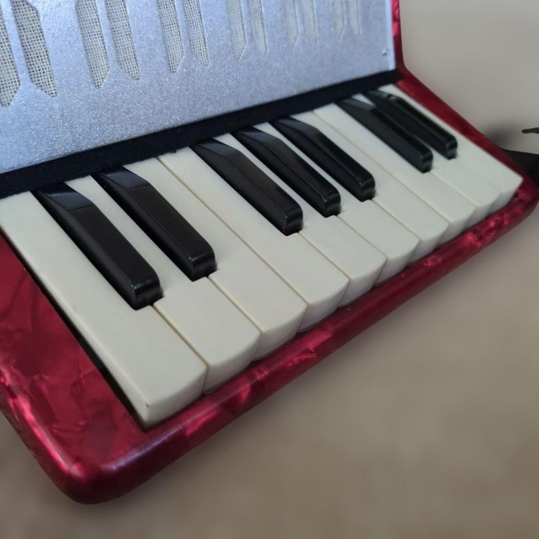 【レア】HOHNER/子供用 ミニアコーディオン / 17鍵 ホーナー新品同様