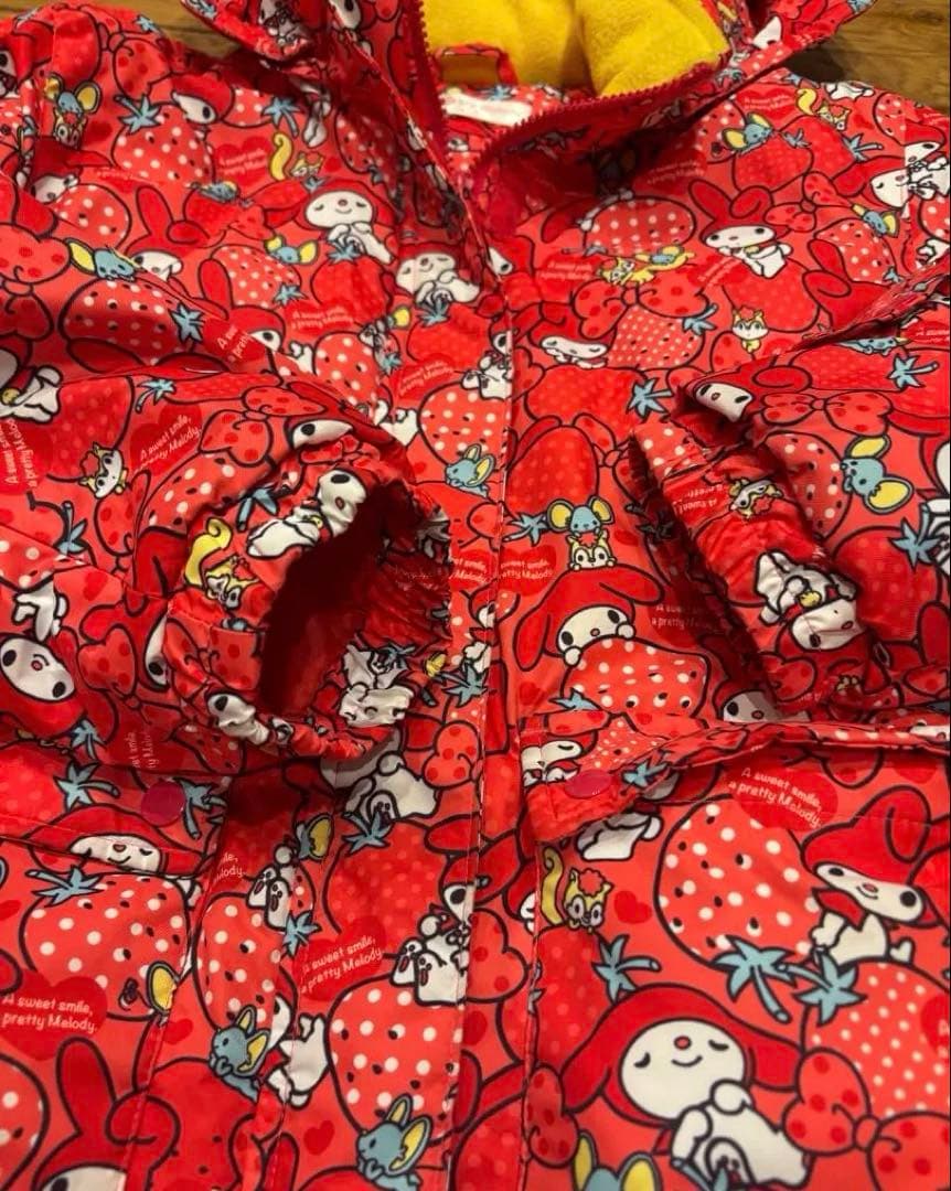 子供　スキーウェア　赤　130㎝　マイメロ Sanrio