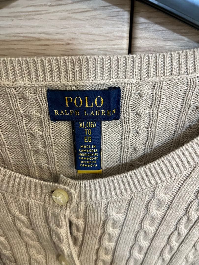 Polo Ralph Lauren ケーブルニットカーディガン
