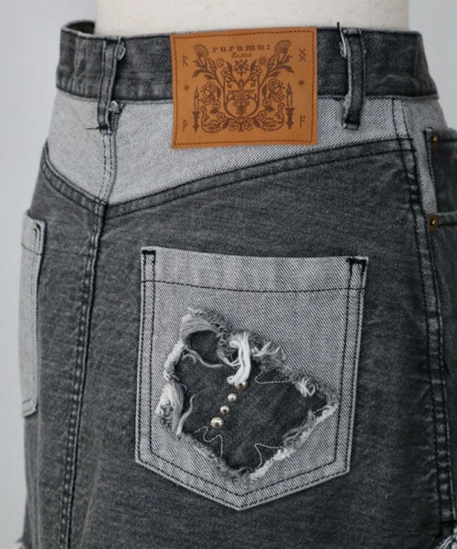 rurumu デニム スカート 25aw