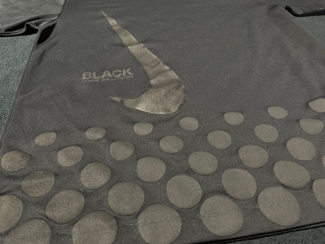 XLサイズ 1R-T103 ナイキ ギャルソン Tシャツ ブラック ポリエステル