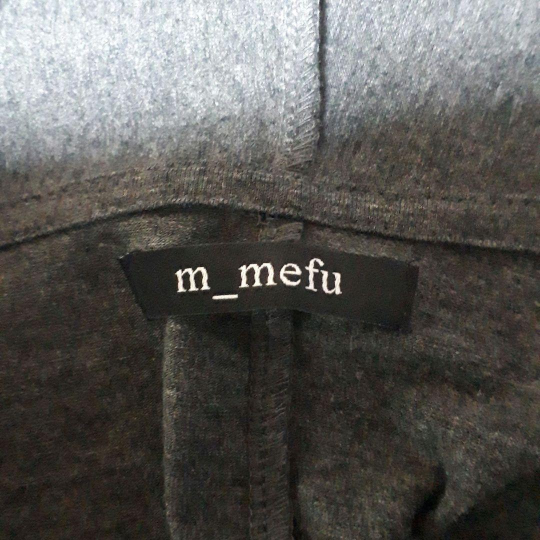 m-mefu　メフウ　切り替えロングカーディガン