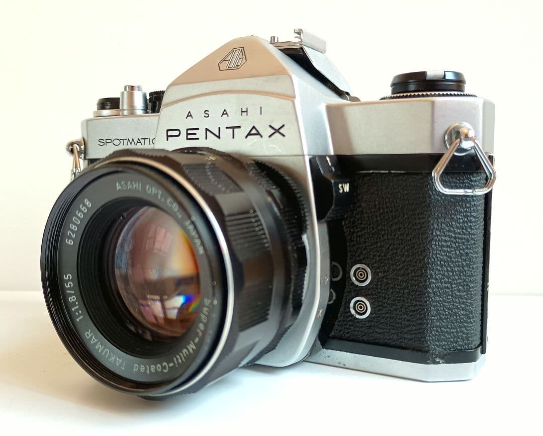 180【匿名配送】 PENTAX SPOTMATIC 一眼レフ フィルムカメラ