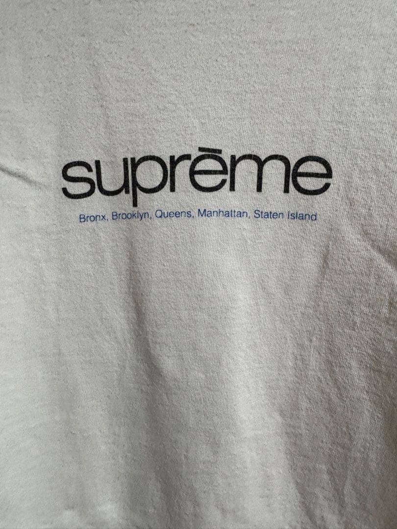 supreme ホワイト Tシャツ Mサイズ