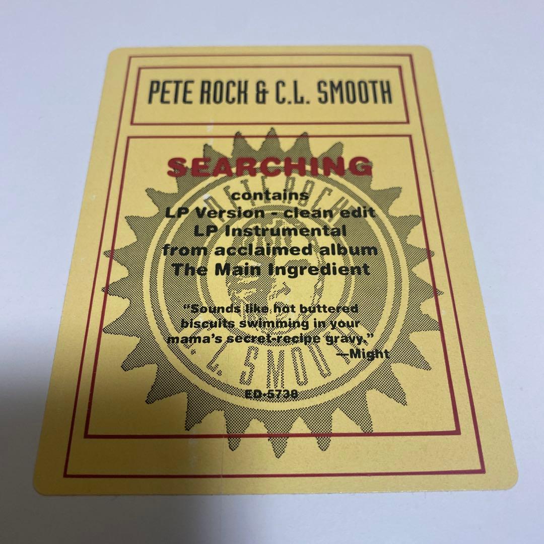 洋楽 Pete Rock & C.L. Smooth -SEARCHING