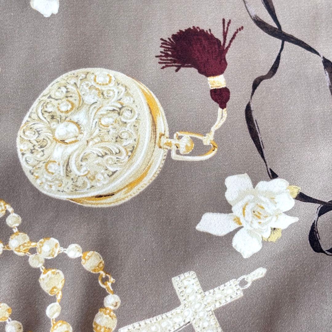 INGEBORG インゲボルグ ロング コート パール 裏地 ピンクハウス