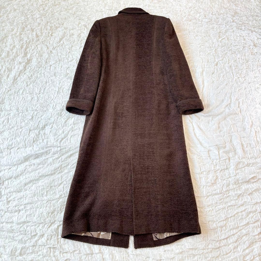 INGEBORG インゲボルグ ロング コート パール 裏地 ピンクハウス