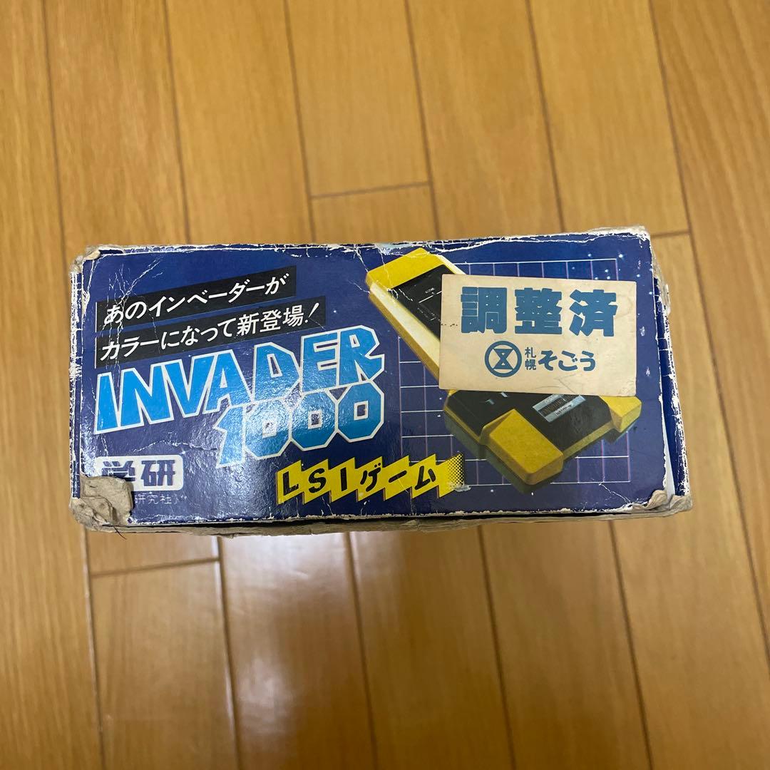 学研 LSIゲーム インベーダー 1000 Gakken 昭和 レトロ