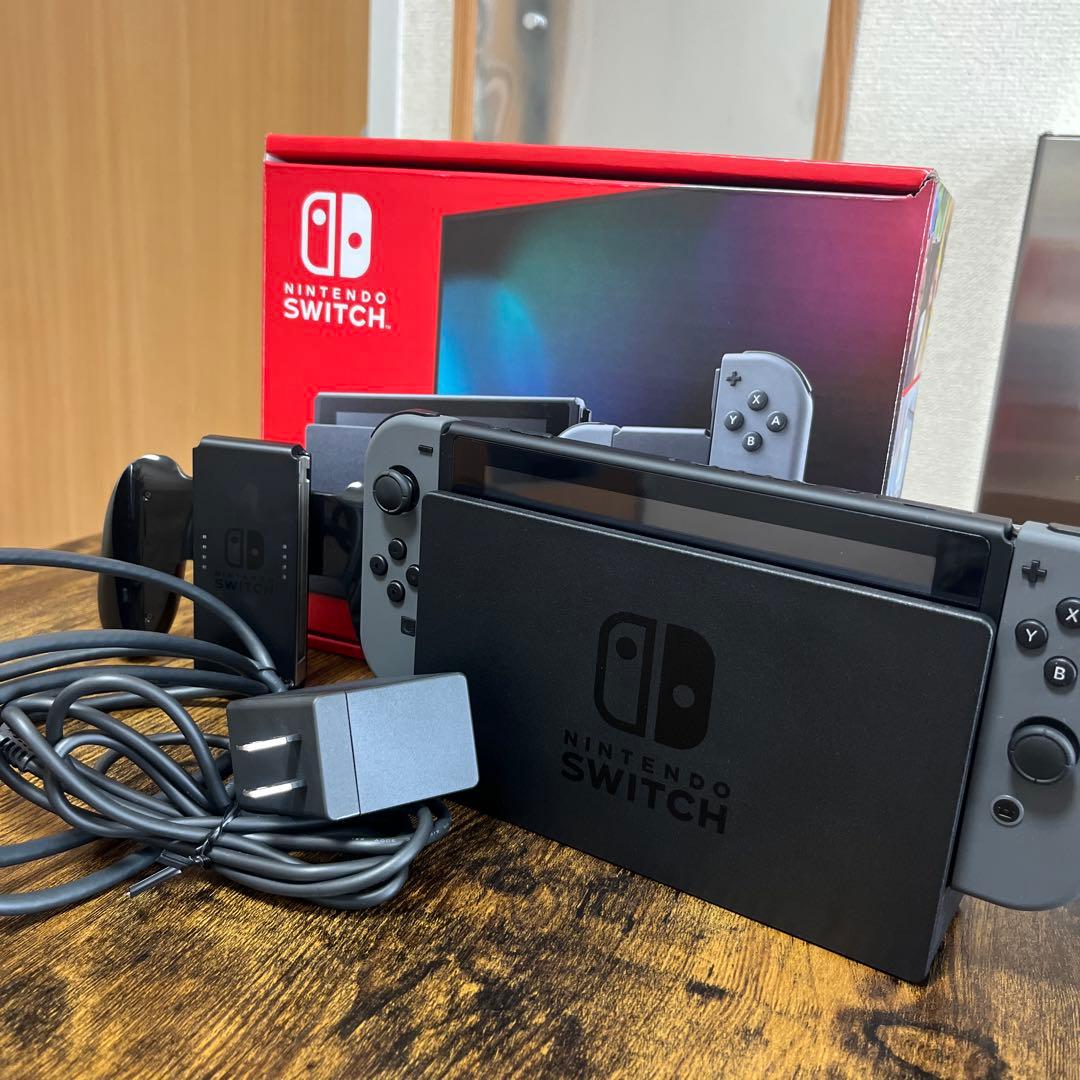 Nintendo Switch グレー 本体 完備品