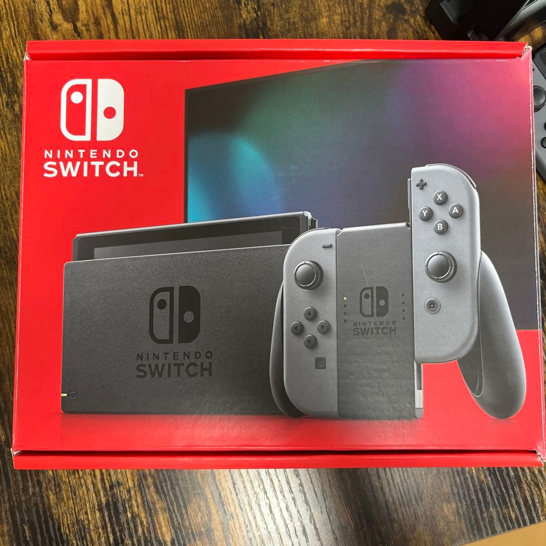 Nintendo Switch グレー 本体 完備品