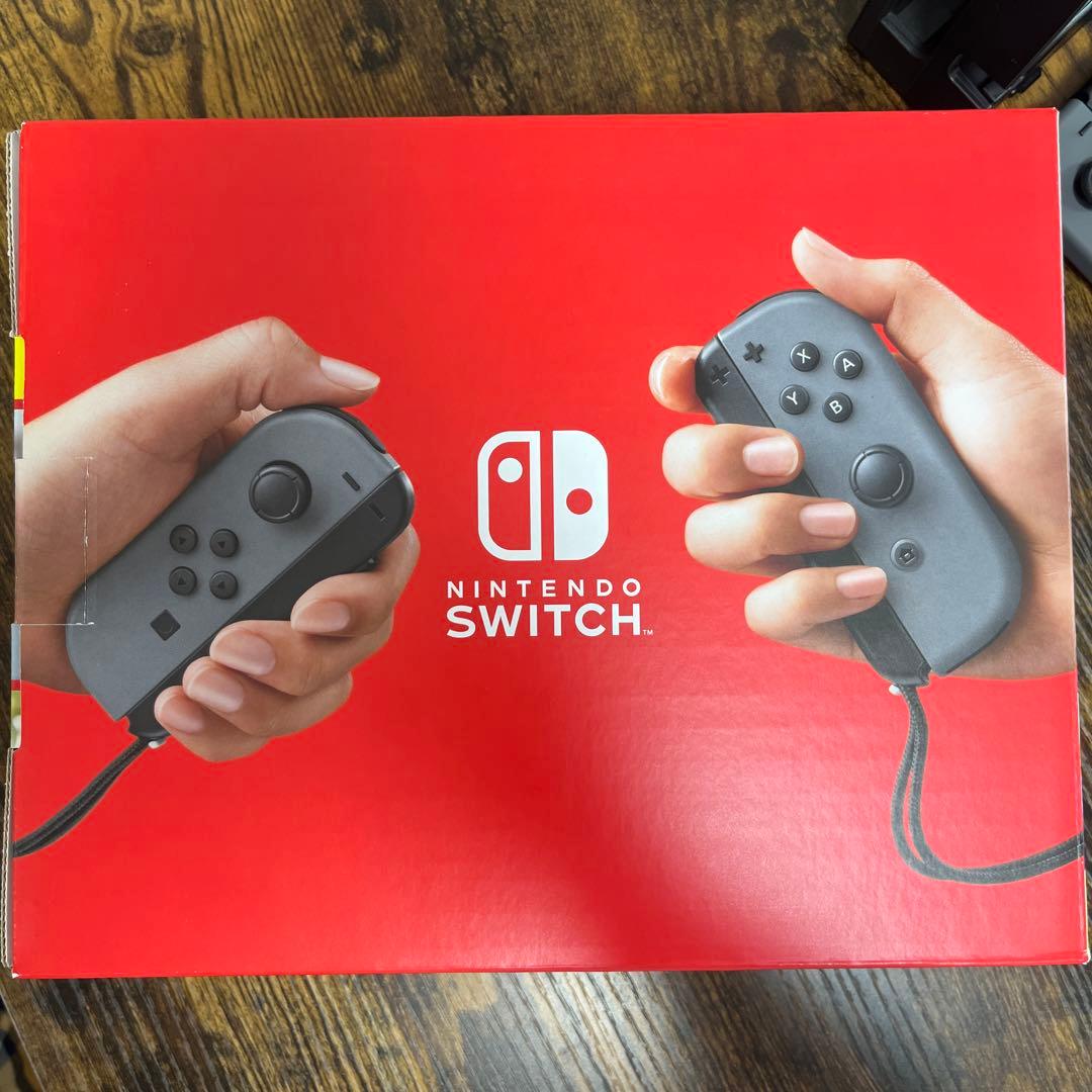 Nintendo Switch グレー 本体 完備品