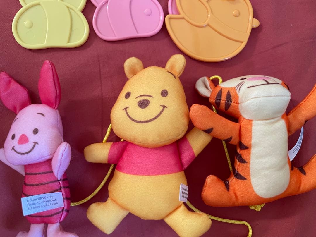 【超美品】プーメリー（くまのプーさんえらべる回転6WAYジムにへんしんメリー）
