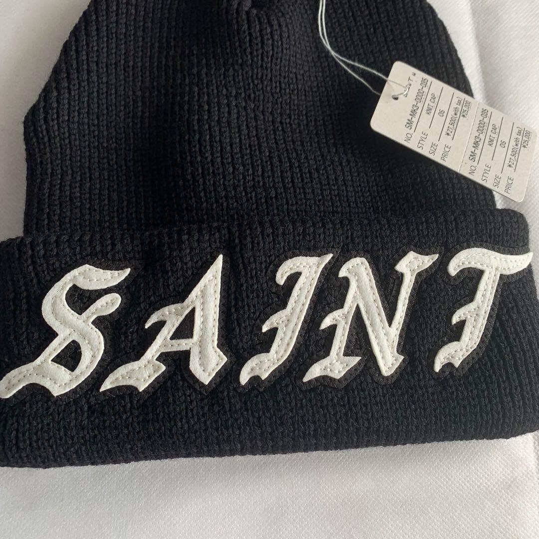 【SAINT Mxxxxxx】KNIT CAP SAINT／新品未使用／送料込