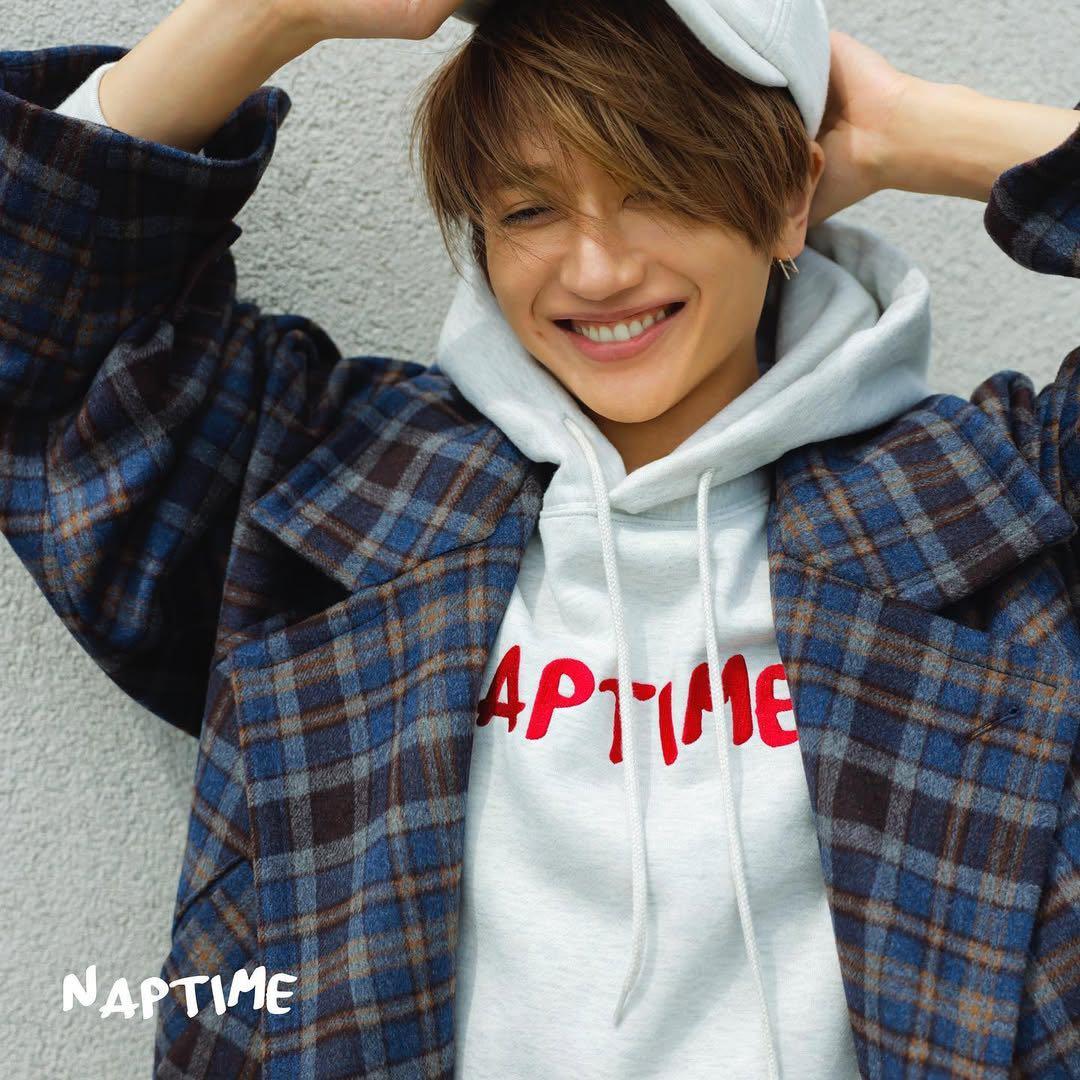 naptime. チェック柄ロングコート