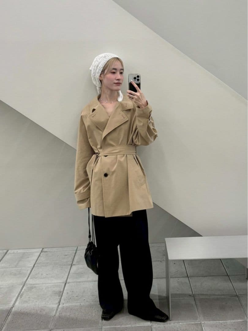 【新品】TODAYFUL Spring Short Trench トレンチ 36