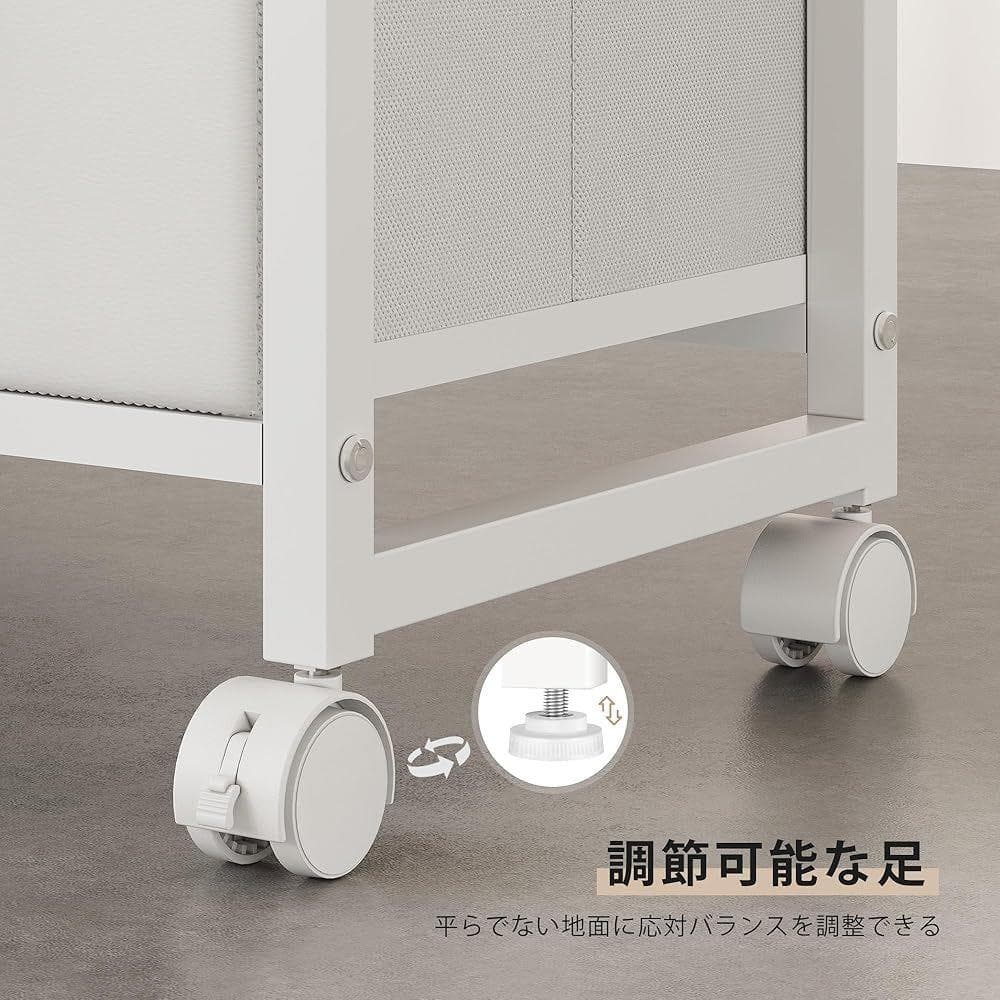 YeTom タンス キャスター付き 大容量 転倒防止 L83×W29×H96cm