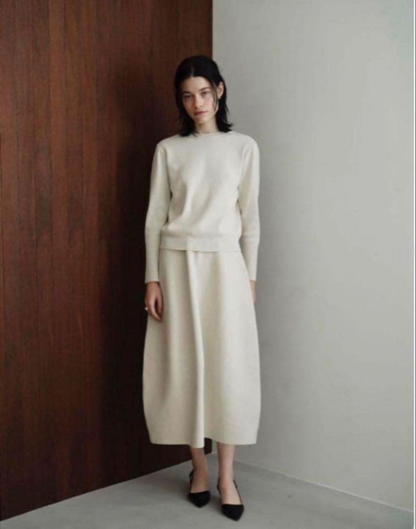 スカート CLANE COCOON KNIT SKIRT