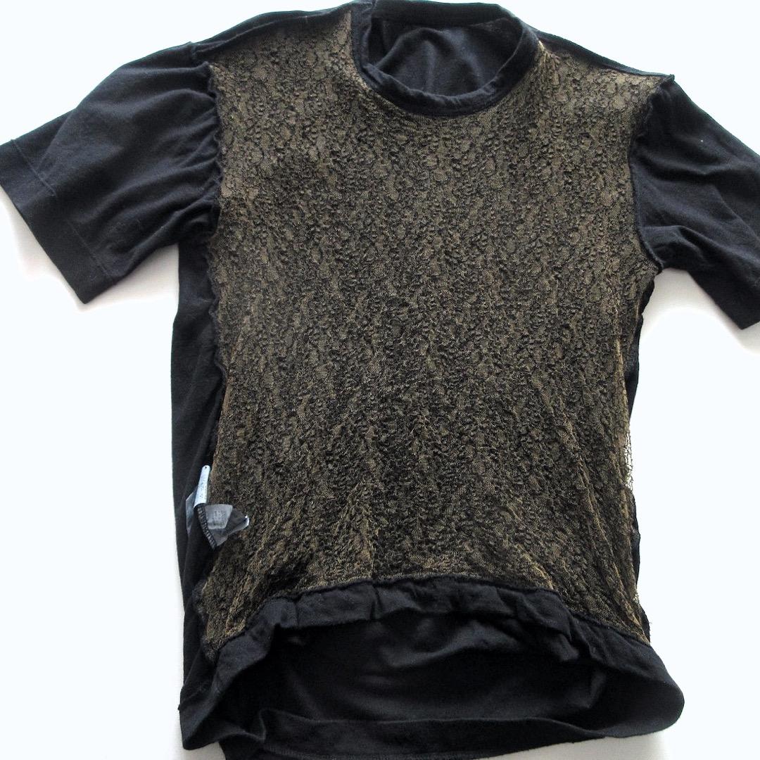 COMME des GARCONS HOMME PLUS 90年代 Tシャツ 黒