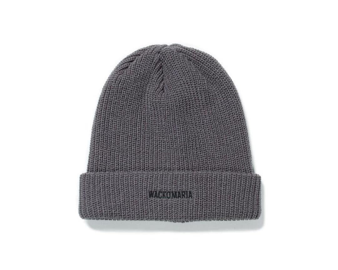 wacko maria 新品未使用　ニットキャップ　帽子　グレー