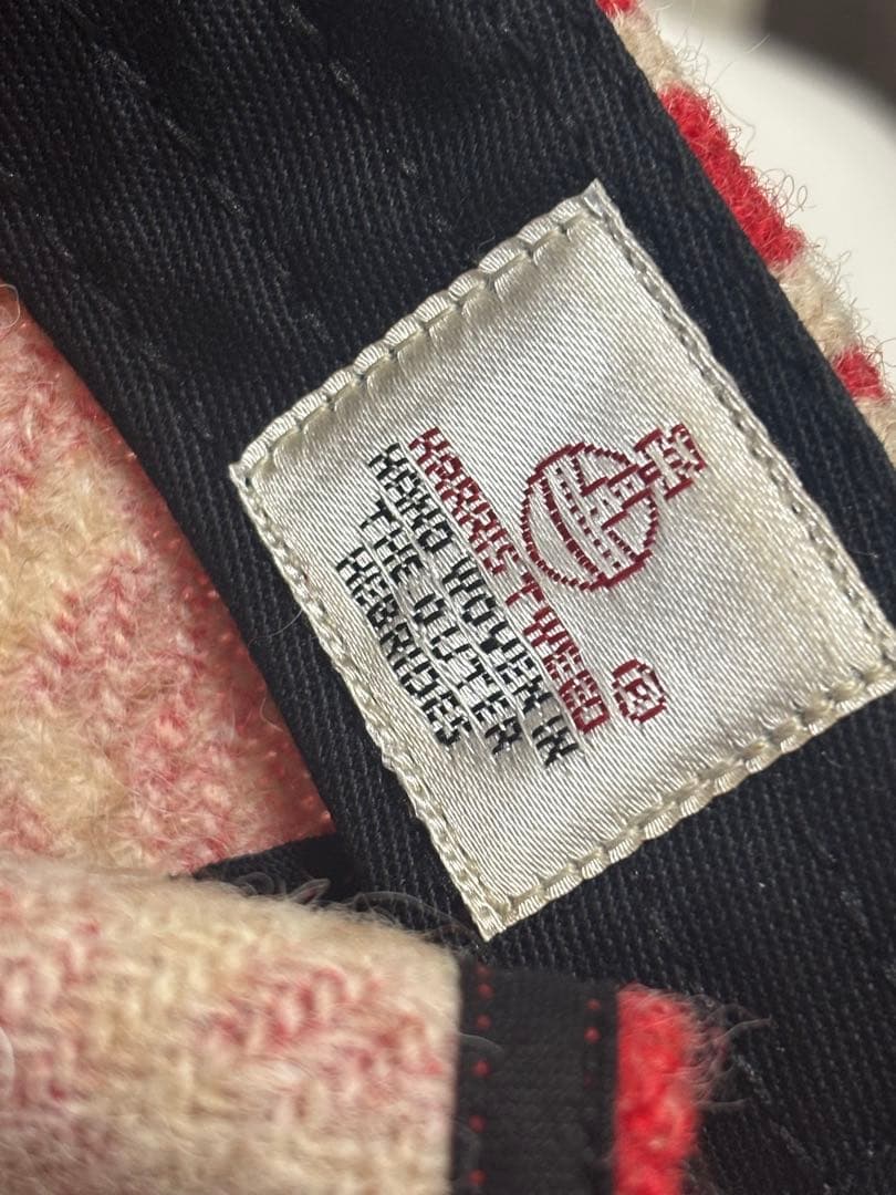 帽子 Supreme Harris Tweed Camp Cap 18AW red
