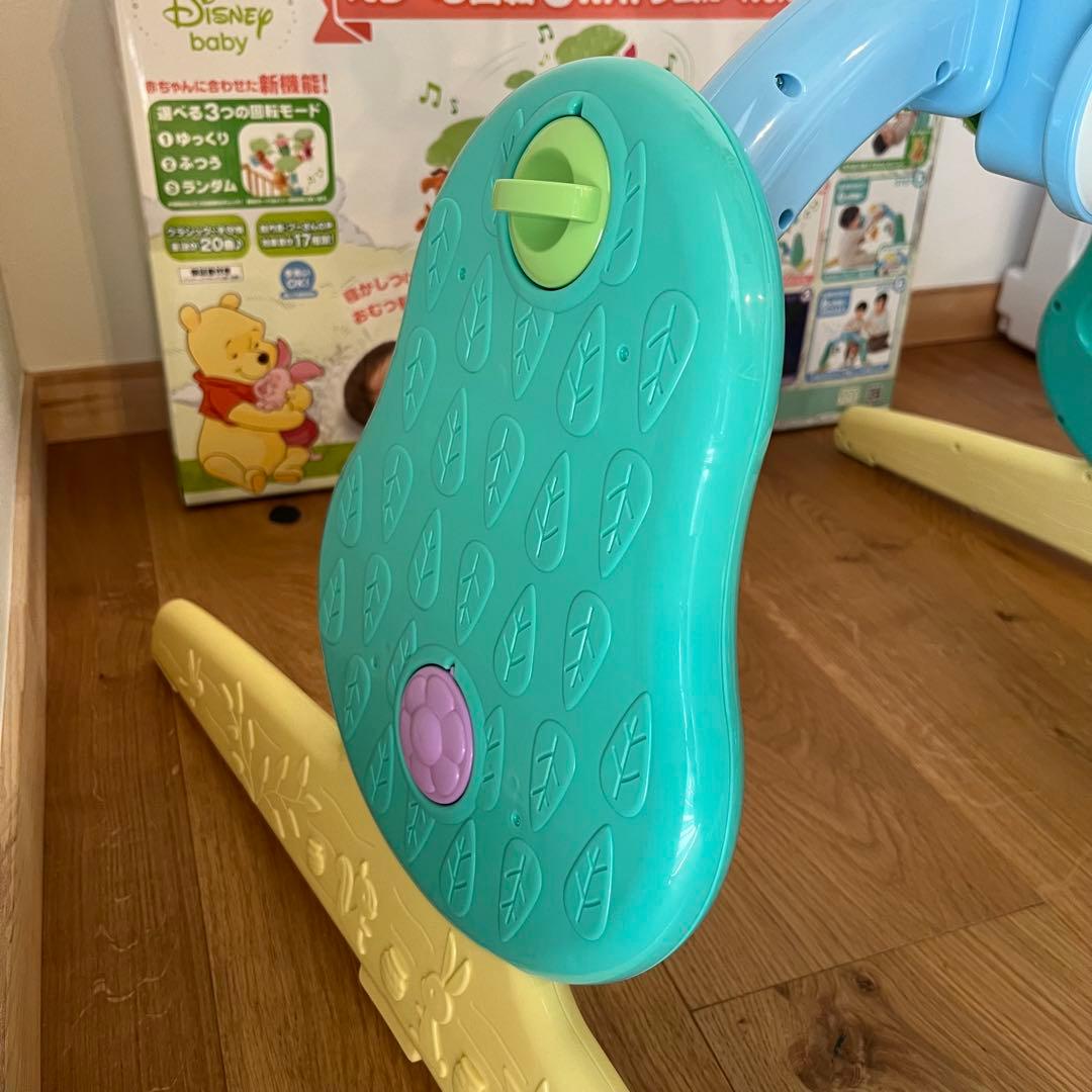【極美品】くまのプーさん　プーメリー　えらべる回転6WAYジムにへんしんメリー