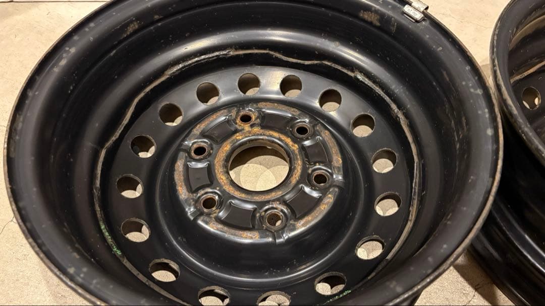 スチール ホイール トヨタ ハイエース 100系 純正 15×5.5J 6穴