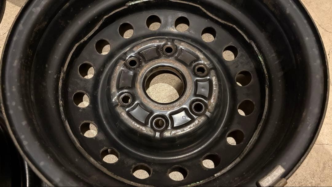 スチール ホイール トヨタ ハイエース 100系 純正 15×5.5J 6穴