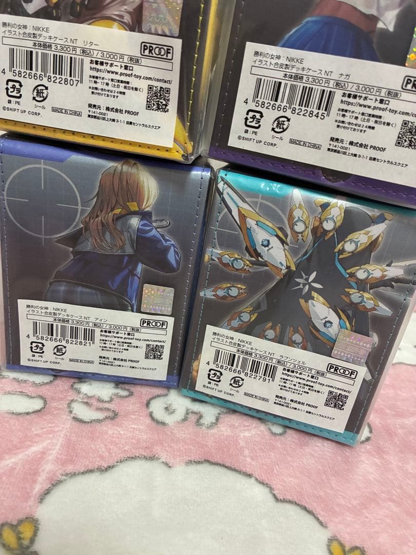PROOFイラスト合皮製デッキケースNT勝利の女神NIKKE 4点セット
