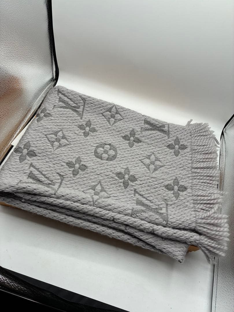 LOUIS VUITTON エシャルプ　ロゴマニアマフラー　M74742
